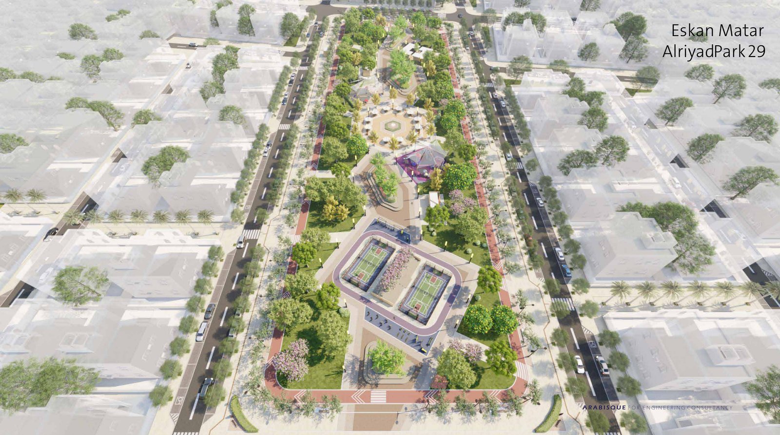 تصميم حدائق الأحياء السكنية — صورة 2