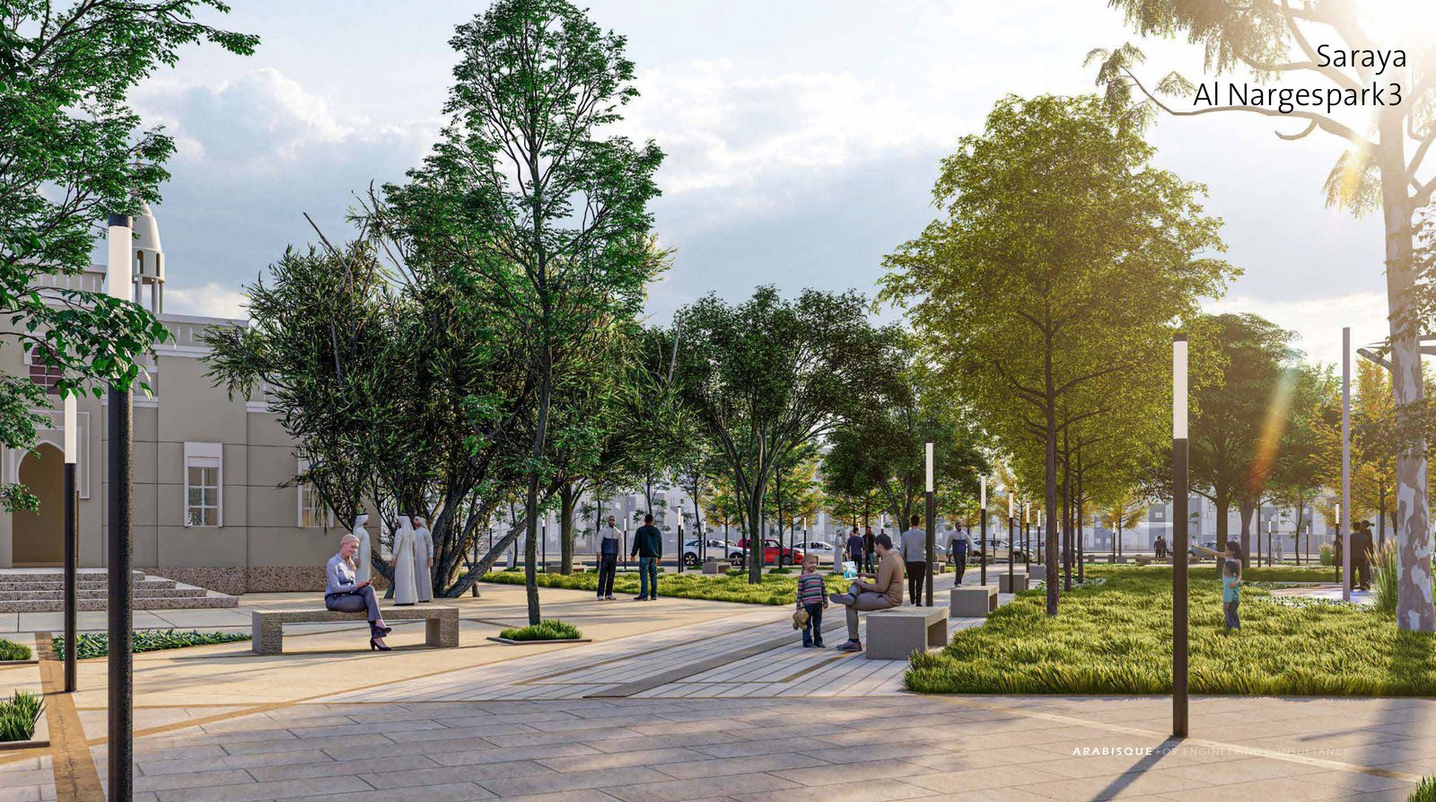 تصميم حدائق الأحياء السكنية — صورة 3